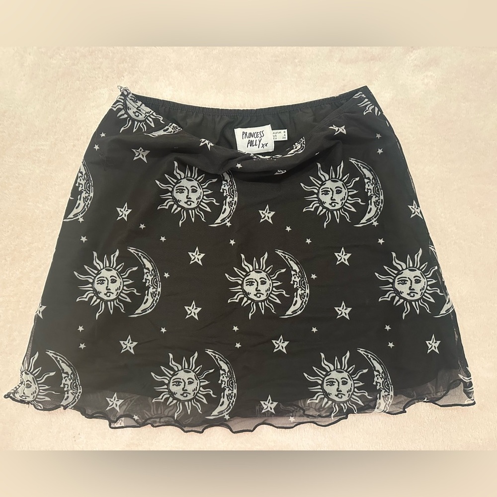 Princess Polly Boho Sun/Moon/Star Skirt